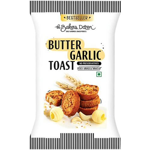 Butter Garlic Toast Whole Wheat