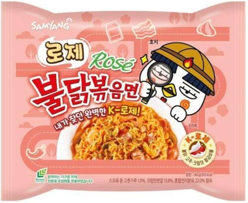 Buldak Rose Chicken Noodles