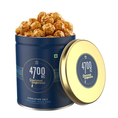 Himalayan Salt Caramel Popcorn Tin