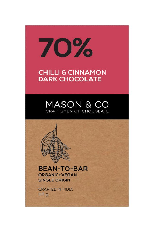 70 Chilli & Cinnamon Dark Chocolate – FarmFresh