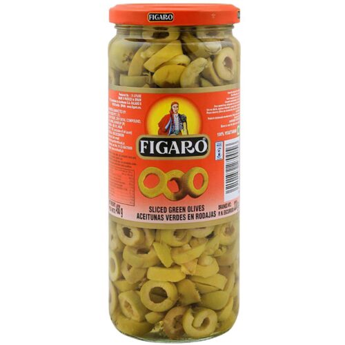 Sliced Green Olives