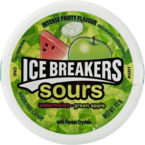 Ice Brkrs Sours Melon Grn Apple