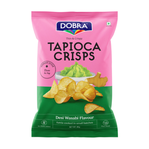 Tapioca Crisps Desi Wasabi