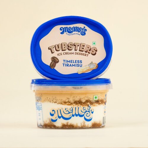 Meemee’s Tubsters Ice Cream Dessert - Timeless Tiramisu