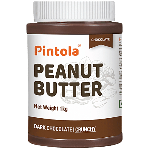 Pintola Dark Chocolate Peanut Butter Crunchy 1kg