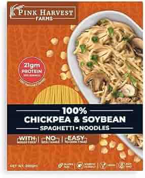 Chickpea & Soybean Spaghetti