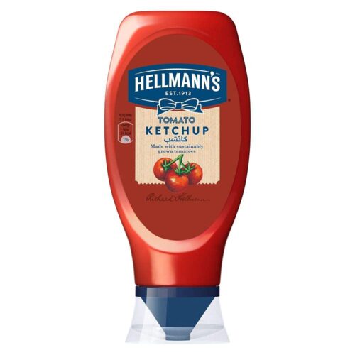 HELLMANNS TOMATO KETCHUP GLUTEN FREE