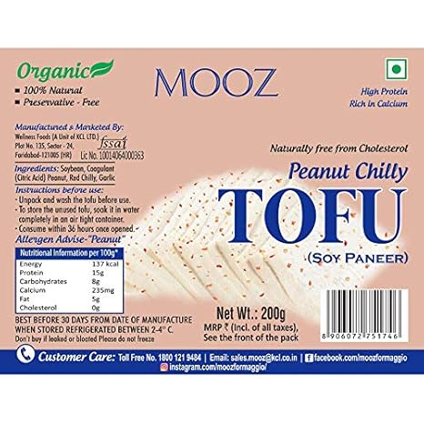 MOOZ PEANUT CHILLY TOFU