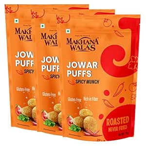 MAKHANA WALAS JOWAR PUFFS SPICY MUNCH
