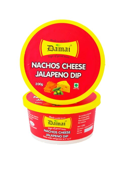 Nachos Dairy Products Jalapeno Dip