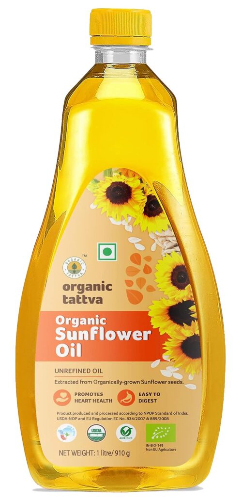 ORGANIC TATVA SUNFLOWER OIL