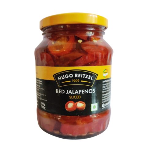 Red Jalapenos Sliced