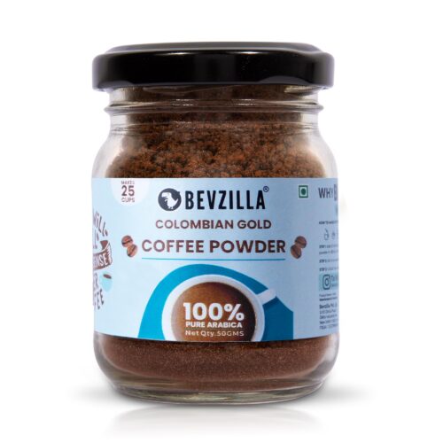 Bevzilla Colombian Gold Coffee Small Jar