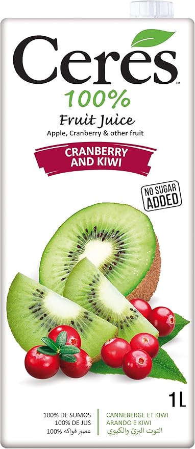 CRANBERRY AND KIWI JUICE