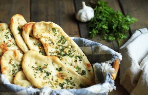 Garlic & Coriander Naan