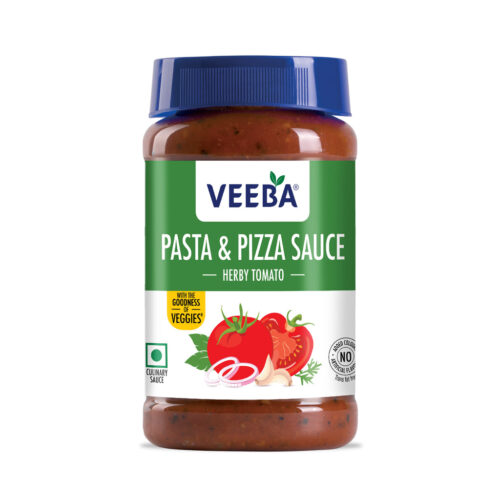 VEEBA PIZZA SAUCE PASTA PIZZA 525GM
