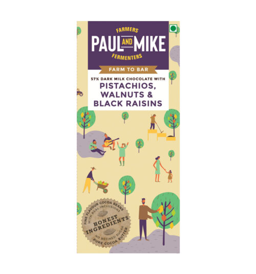 Paul & Mike Pistachios Walnuts & Black Raisins