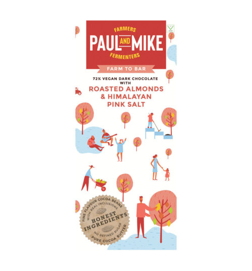 Paul & Mike Roasted Almonds & Himalayan Pink Salt