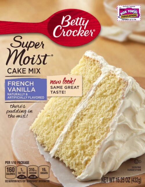CAKE MIX FRENCH VANILLA