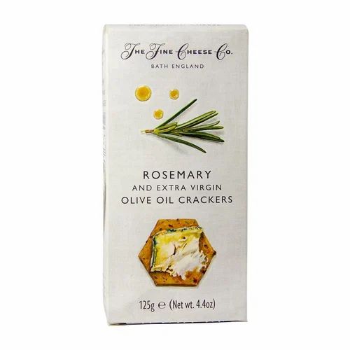 Rosemary and Extra Virgin Olive Oil Crackers