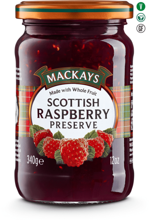 Scottish Raspberry Preserve Jam